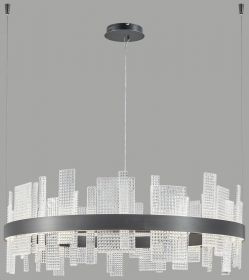 Cветильник Дизайнерский Wertmark Lotta WE460.02.023 Черный, Металл / Вертмарк.