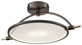 Cветильник Дизайнерский Wertmark Laura WE430.02.027 Темно-Cерый, Металл / Вертмарк.