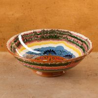 Супница Риштанская Керамика, 1,8 л, d=25 см, керамика, микс