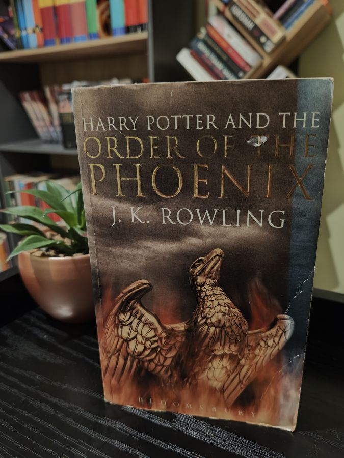 Harry Potter and the order of the Phoenix чёрное взрослое издание первый тираж