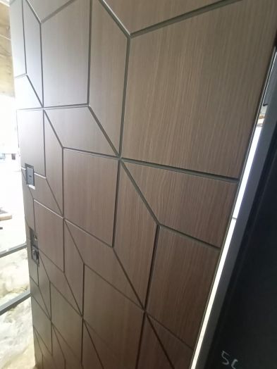 Входная дверь Бункер BN 03 - 03 Орех бренди