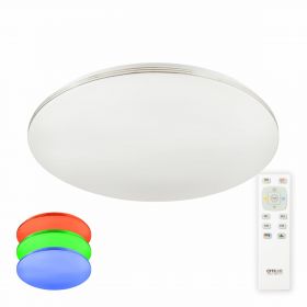 Люстра Светодиодная с Пультом Citilux Симпла CL714680G RGB / Ситилюкс