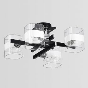 Люстра Потолочная Citilux Вирта CL139242 Чёрная / Ситилюкс