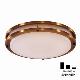 Люстра с Диммером Citilux Бостон CL709503N LED Бронза / Ситилюкс