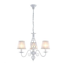 Люстра с Абажурами Citilux Ровена CL427130 Белая / Ситилюкс