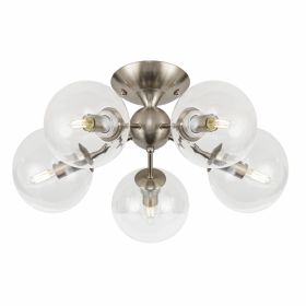 Люстра Потолочная Citilux Томми CL102151 Матовый Хром / Ситилюкс