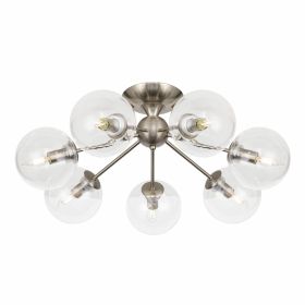 Люстра Потолочная Citilux Томми CL102171 Матовый Хром / Ситилюкс