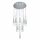 Люстра Каскадная Citilux Вегас CL227160 LED Алюминий / Ситилюкс