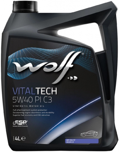 Wolf  Vitaltech PI C3 5W-40, 4л