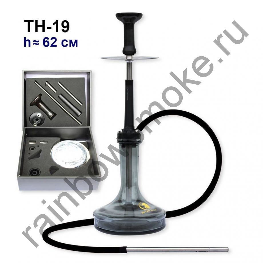 Кальян 7 Star TH-19 Black 62 см