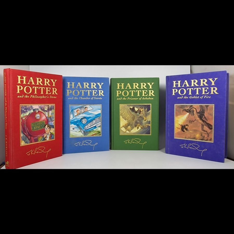 Harry Potter 1-4 deluxe делюкс комплект