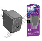 СЗУ HOCO СS11A с USB выходом 2.1A черный