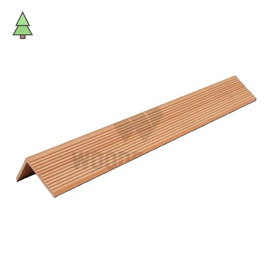 Уголок Орех 70*50*4000 мм из МПК WoodGrand