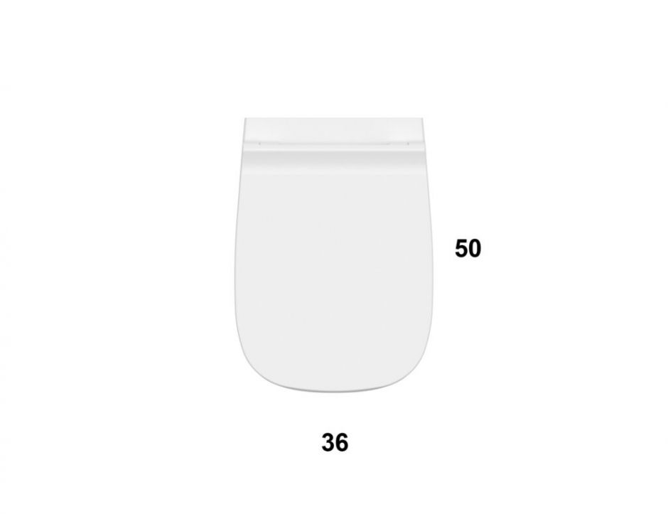 Приставной унитаз Globo Genesis GN002BI ФОТО