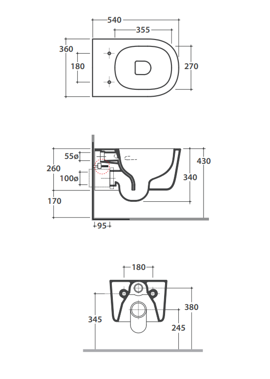 Подвесной унитаз Globo Lalita LTS02 ФОТО