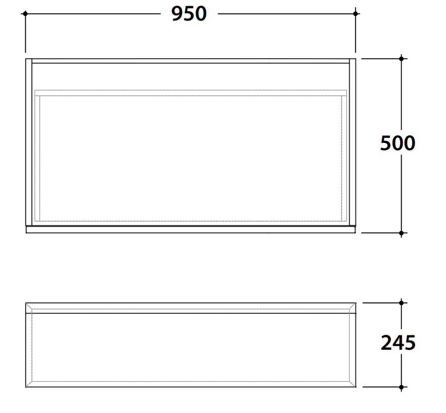 Ящик Globo Javier JA2495 95x50x24,5 ФОТО
