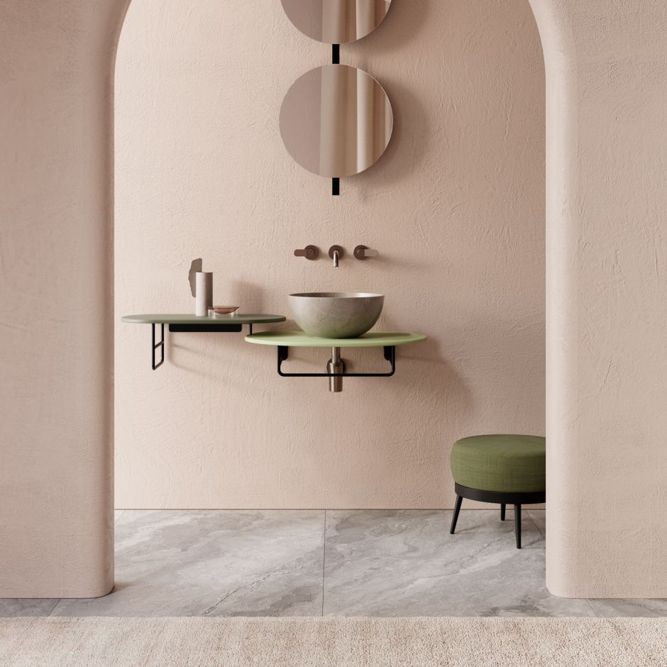 Коонсоль Globo Lalita LT038L с отверстием под смеситель