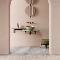 Коонсоль Globo Lalita LT038L с отверстием под смеситель схема 1