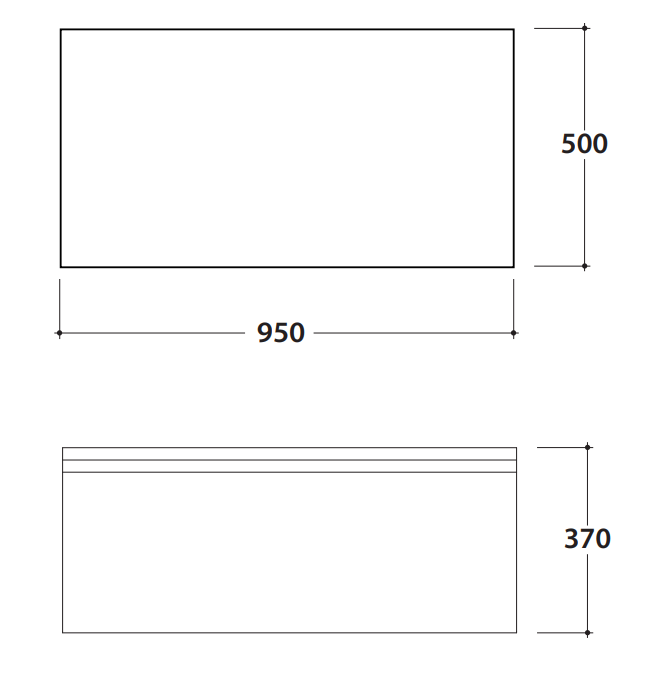 Ящик для хранения под консоль Globo Materia MT018 ФОТО