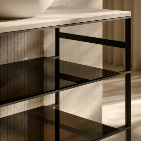 Консоль под раковину Globo Stripe+ OP033S схема 2