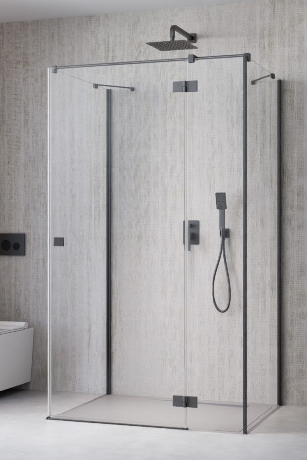 Душевой уголок с распашной дверью Radaway KDJ+S 120 х 100 см ФОТО