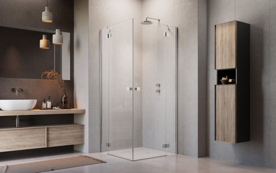 Квадратный душевой уголок Radaway Essenza KDD 80 х 80 см ФОТО