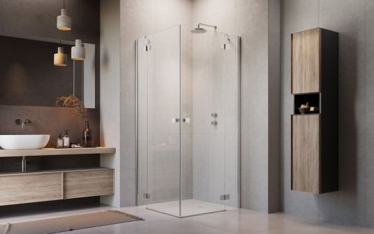 Квадратный душевой уголок Radaway Essenza KDD 80 х 80 см схема 2 Квадратный душевой уголок Radaway Essenza KDD 80 х 80 см схема 2