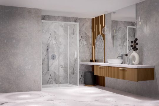 Прямоугольный душевой уголок Radaway Idea KDJ 150х70 см схема 2