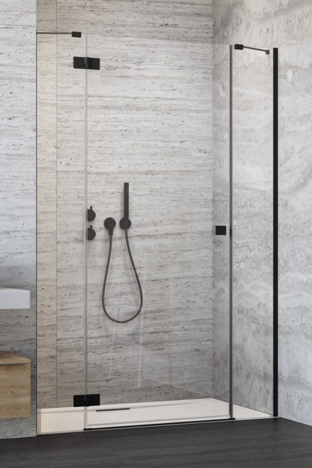 Распашная дверь в нишу Essenza DWJS 140 см ФОТО