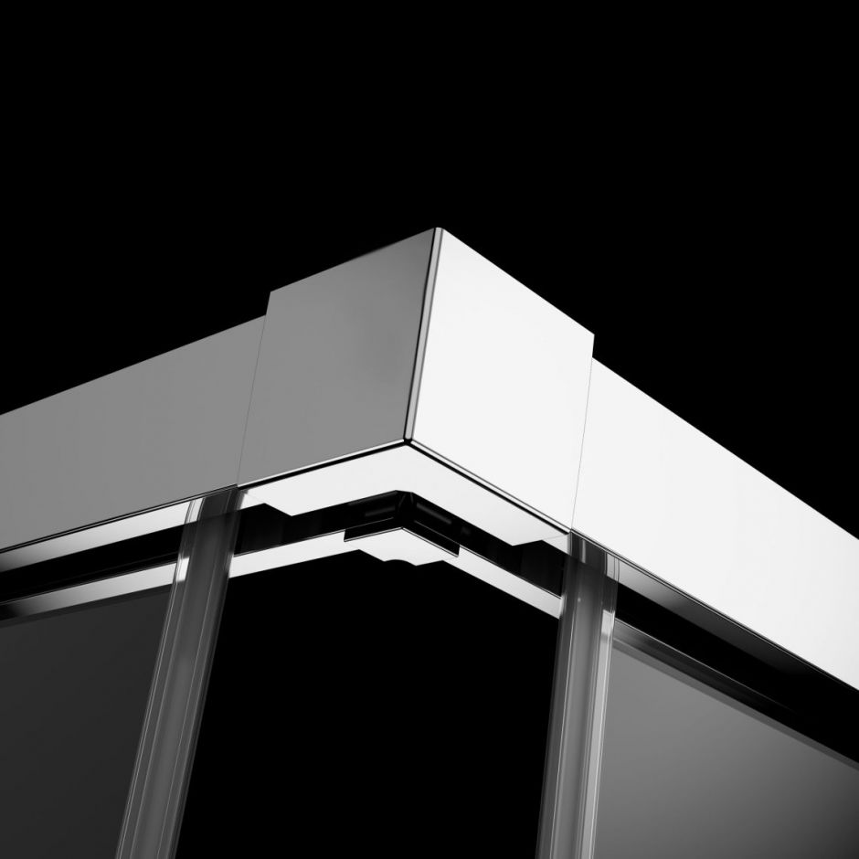 Стеклянное душевое ограждение Radaway Idea KDD с раздвижными дверями 75х75 см ФОТО