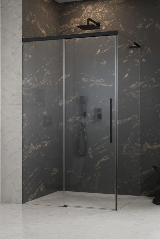 Душевой уголок с раздвижной дверью Radaway Idea 8 QL XL 120 (фронтальная часть) ФОТО