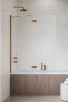 Шторка на ванну распашная Essenza PND II 110 см схема 4 Шторка на ванну распашная Essenza PND II 110 см схема 4