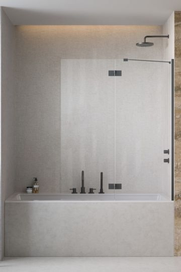 Шторка на ванну распашная Essenza PND II 100 см схема 5