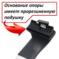 Багажник на крышу Haval Jolion (без рейлингов, 2022-...), ED Tana, с замком, серебристые крыловидные дуги