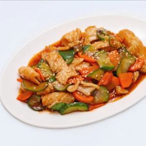 Кальмар с овощами 250г