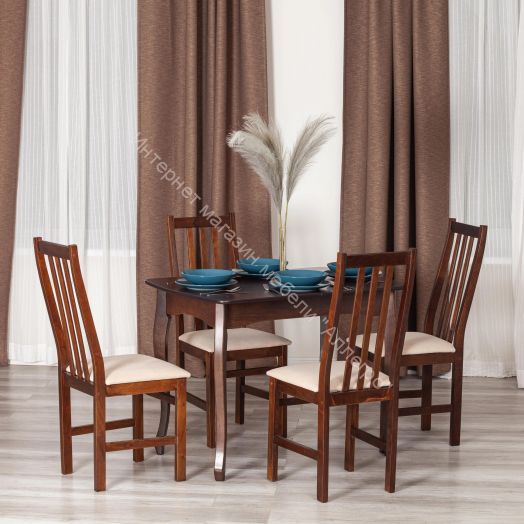 Стул SWEDEN NEW, cappuchino/велюр бежевый