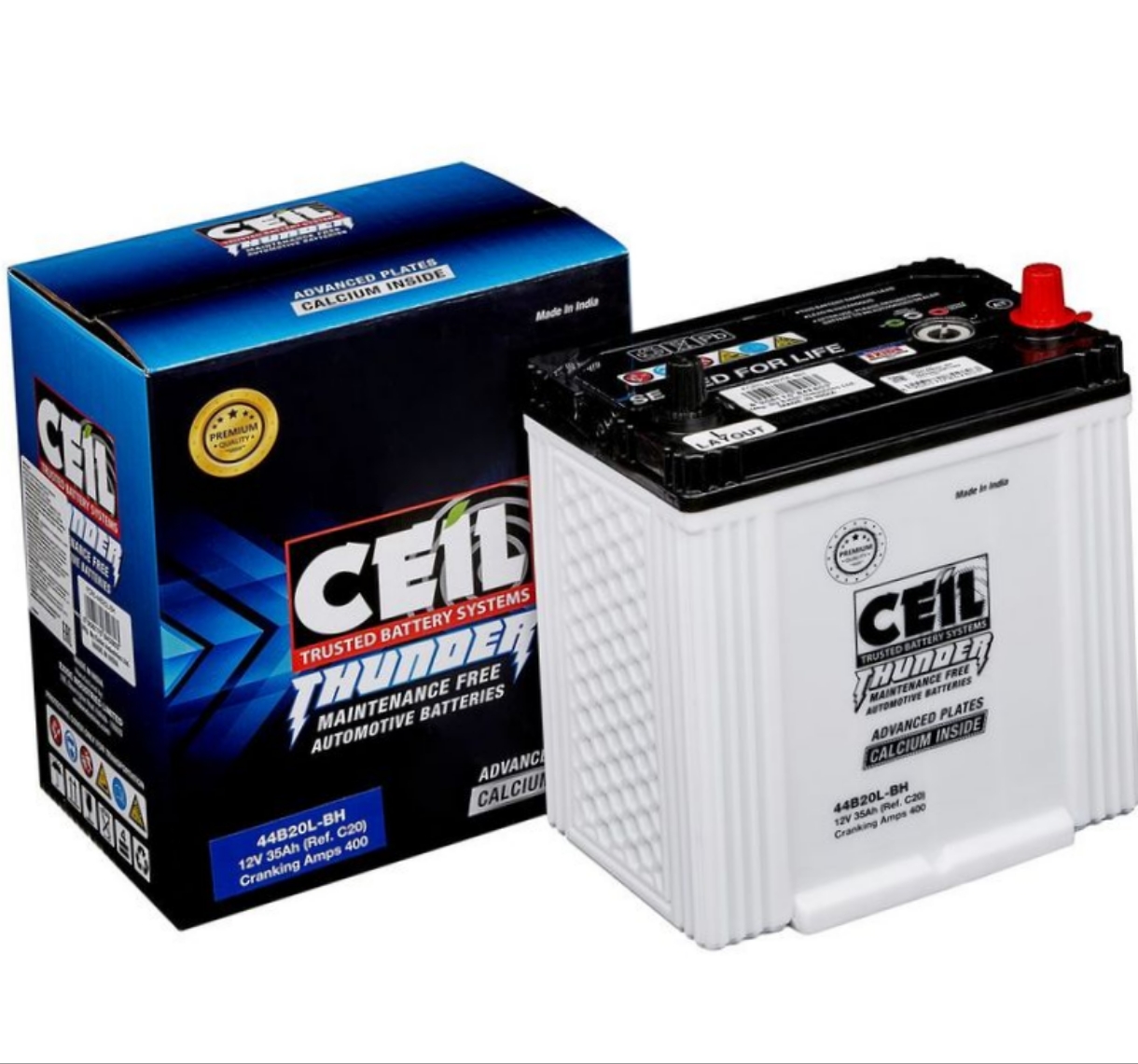 Аккумулятор CEIL JIS B20L/R 35Ач  400А (EXIDE)