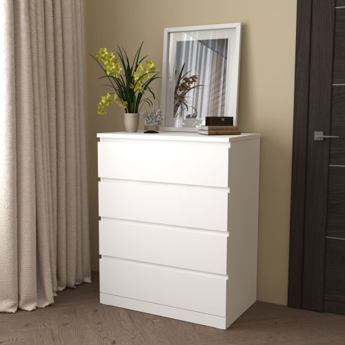VARMA PRIME Комод 80х100х48 см, белый акрил, матовый VARMA PRIME Комод 80х100х48 см, белый акрил, матовый