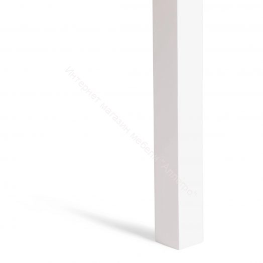 Обеденный комплект Хадсон (стол + 4 стула)/ Hudson Dining Set (mod.0102) МДФ/тополь/меламин, White (белый)