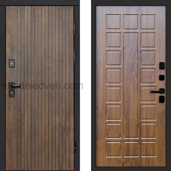 Входная дверь Termo-door Твист Ультра - Престиж Дуб