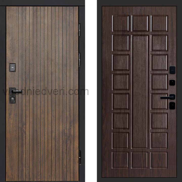 Входная дверь Termo-door Твист Ультра - Престиж Венге