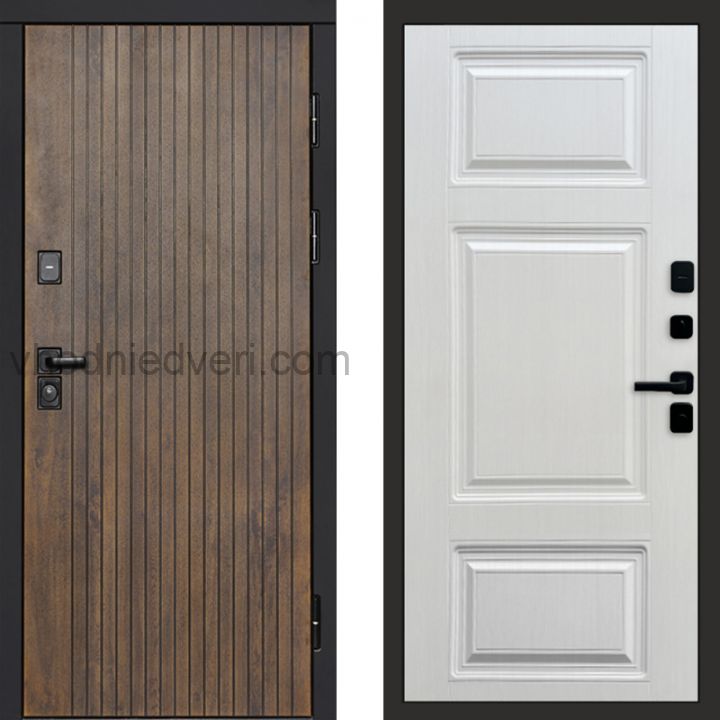 Входная дверь Termo-door Твист Ультра - Лион Лиственница