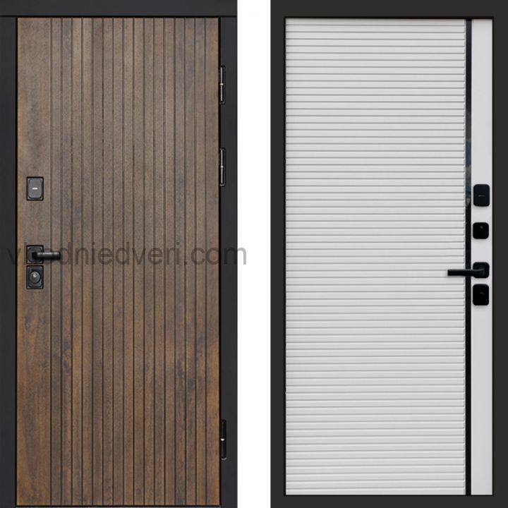 Входная дверь Termo-door Твист Ультра - Porte white