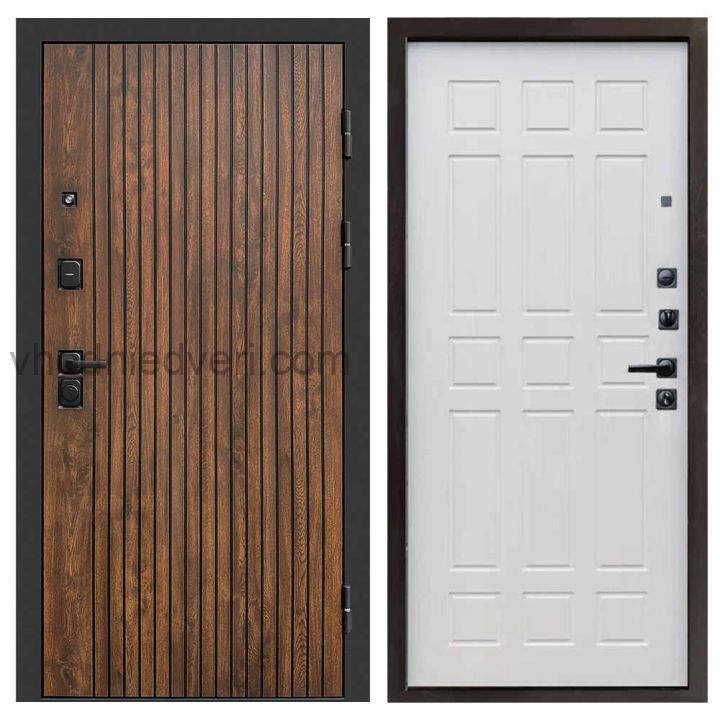 Входная дверь Termo-door Твист Дуб style - Спарта Лиственница