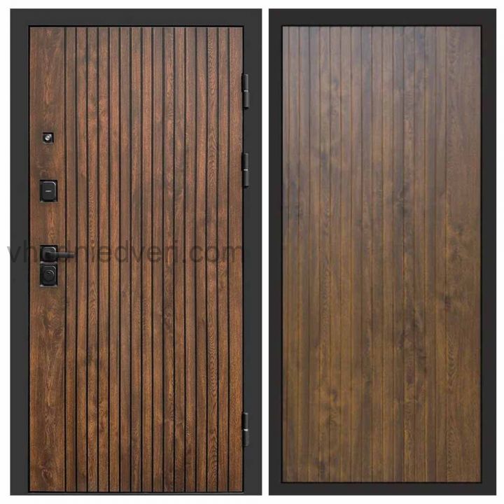 Входная дверь Termo-door Твист Дуб style - FLAT Дуб