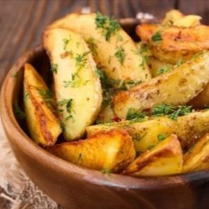 Картошка по-деревенски с чесноком 150г