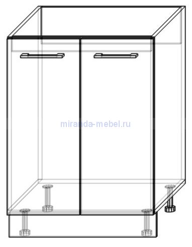 Модульная кухня "Милан-1" Шкаф Н600М