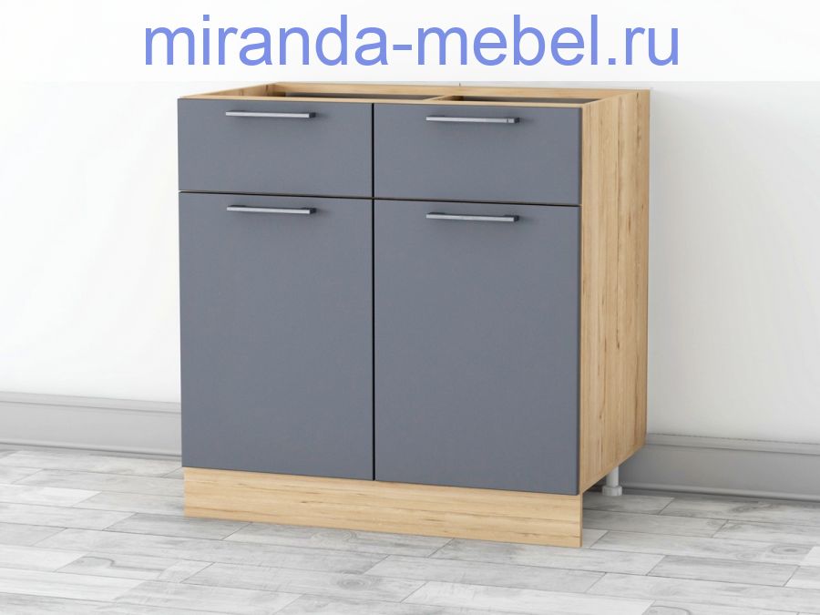 Модульная кухня "Милан-1" Шкаф Н800Я