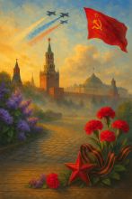 Фон стена "Pobeda №6"