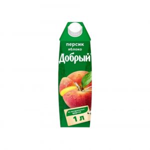 Сок персиковый 1л